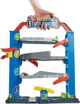 Hot Wheels City Stunt Garage Play Set