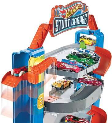 Hot Wheels City Stunt Garage Play Set
