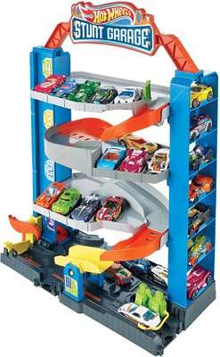 Hot Wheels City Stunt Garage Play Set