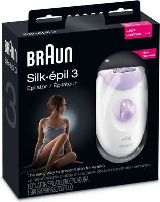 Braun Silk-pil 3 Leg Epilator 3170