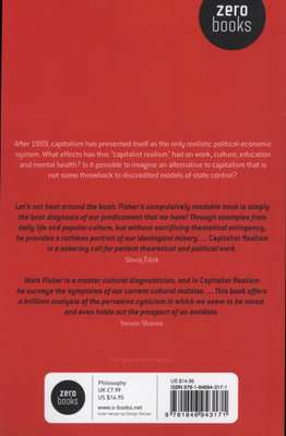 Capitalist Realism - Is There No Alternative? (Paperback)
