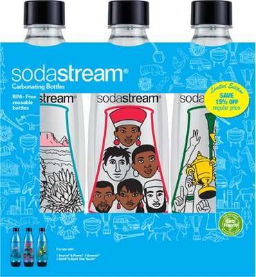 Sodastream Bottle Fuse 1L Trio Pack (Proudly SA)