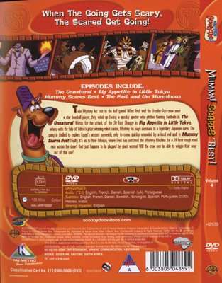 What's New Scooby Doo? - Mummy Scares Best - Volume 4 (DVD)