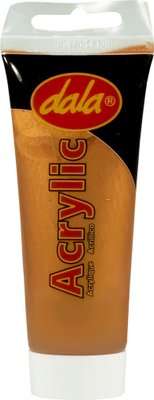 Dala Metallic Acrylic Paint (75ml)(Bronze)