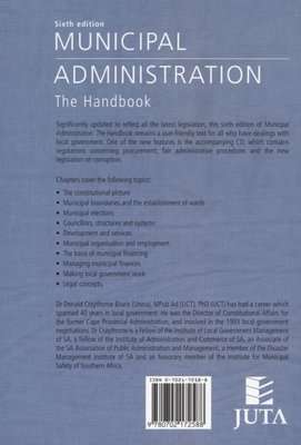 Municipal Administration - The Handbook (Paperback, 6th Revised edition)