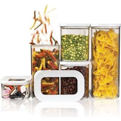 Storage Container Set with Window Lids (5 Piece)