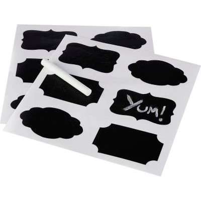 Vintage Affair - Chalk Sticker Labels  (Pack of 12)
