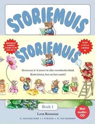 Storiemuis Versamelpak (Boek & CD) (Afrikaans, Paperback)