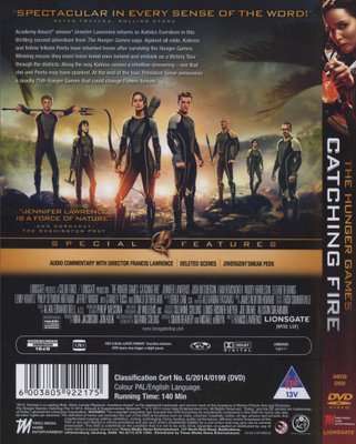 The Hunger Games 2: Catching Fire (DVD)