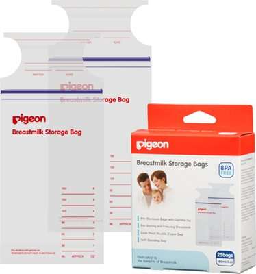 Pigeon 6208 25-Piece Milk Storage Bag Set