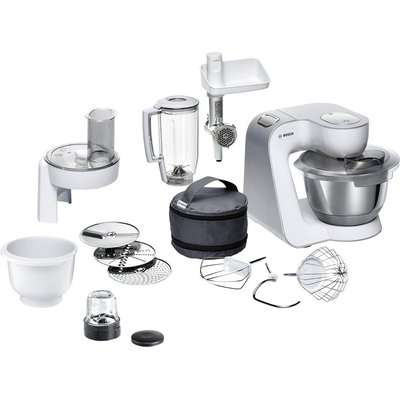 Bosch Styline MUM5 Kitchen Machine (White/Silver)