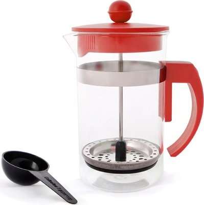 Eetrite Coffee Plunger (600ml) (Red)