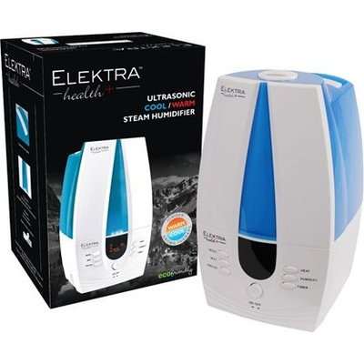 Elektra Health 8074 2-In-1 Ultrasonic Hot & Cool Steam Humidifier (7.5L)