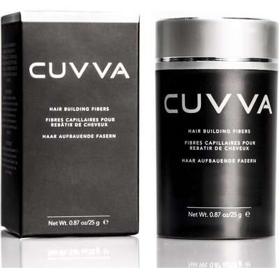 Cuvva Hair Fibers - Black 25g (75 Day Supply)