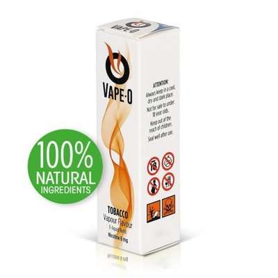 Vape-O Nicotine Refill Liquid 10ml - Tobacco Flavour 6mg