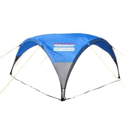Bushtec Big Party Shelter (3.6 x 3.6m) (Blue)