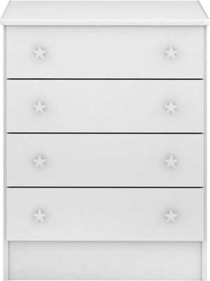 Linx Doce Sonho Baby Chest of Drawers (White)