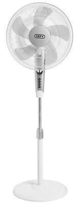 Defy 40cm Pedestal Fan (50W | White)