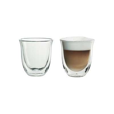 Delonghi Cappuccino Double Wall Glasses (Set of 2) (190ml)