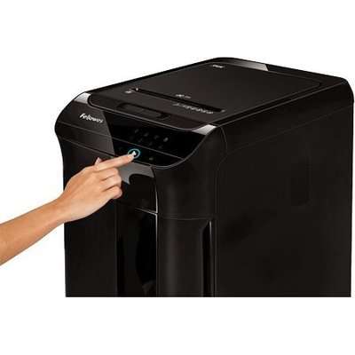 Fellowes Automax 350C Cross-Cut Shredder (Black)