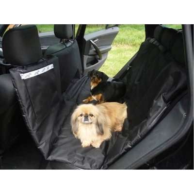 Wagworld Car Seat Hammock - Double (Black)