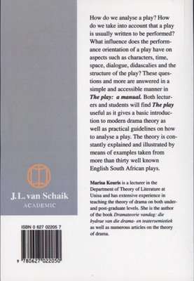 The The play - A manual (Paperback)