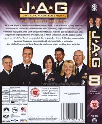 JAG - Season 8 (DVD, Boxed set)