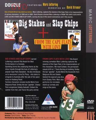 Marc Lottering Live - Big Stakes And Slap Chips / From The Cape Flats With Love (DVD)