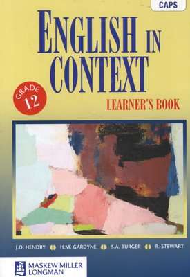 English in Context: Grade 12: Learner's Book (Paperback)