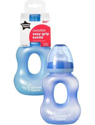 Tommee Tippee - Essential Basics Wide Neck Gripper Bottle (260ml | Supplied Colour May Vary)