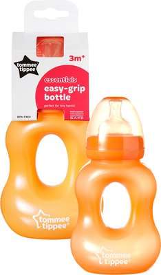 Tommee Tippee - Essential Basics Wide Neck Gripper Bottle (260ml | Supplied Colour May Vary)