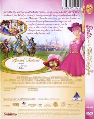 Barbie And The Three Musketeers (DVD)