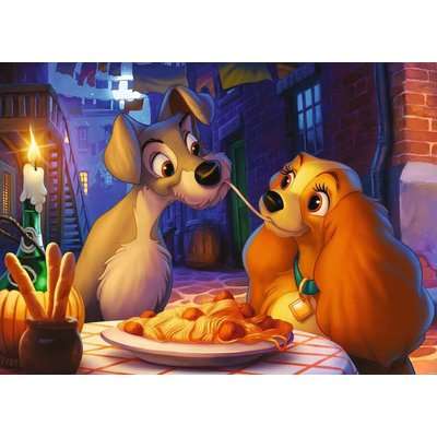 Ravensburger Disneys Lady And The Tramp Puzzle (Ages 14+)(1000 Pieces)