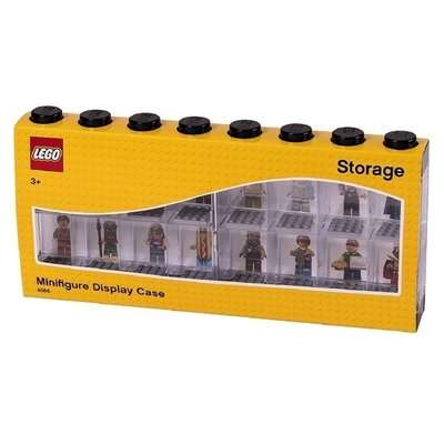 Lego Minifigure Display Case 16 (38cm)(Black)