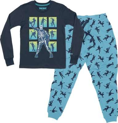 Fortnite Skull Trooper Teen Pyjamas (Navy and Blue)
