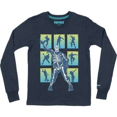 Fortnite Skull Trooper Teen Pyjamas (Navy and Blue)