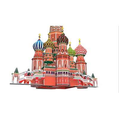 Cubic Fun 3D Puzzle - St. Basil's Cathedral (Russia) 224 Pieces