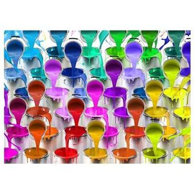 RGS Paint Bucket Waterfall Jigsaw Puzzle (1000 Piece)