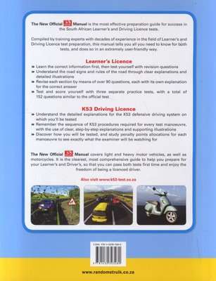 The new offcial K53 manual (Paperback, New ed)