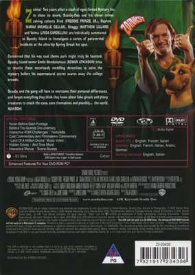 Scooby Doo - The Movie (English, French, Italian, DVD)