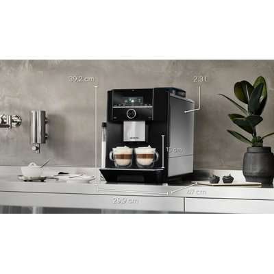 Siemens TI923309RW Fully Automatic Coffee Machine EQ.9 s300 (1500W) (Black)