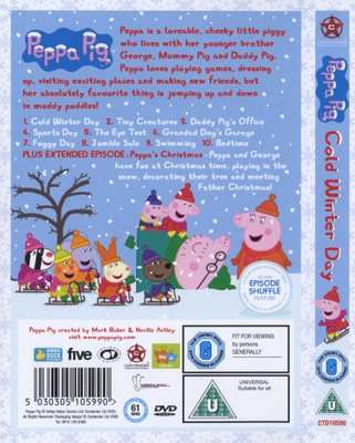 Peppa Pig: Cold Winter Day (DVD)