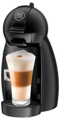 Nescafe Dolce Gusto Piccolo Manual Capsule Coffee Machine (Piano Black)