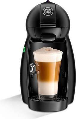 Nescafe Dolce Gusto Piccolo Manual Capsule Coffee Machine (Piano Black)