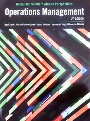 Operations Management - Global & Southern African Perspectives (Paperback, 3rd Edition)