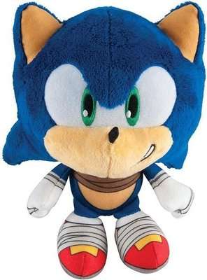 Tomy Sonic Boom Head Plush - Sonic