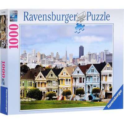 Ravensburger Painted Ladies, San Francisco Jigsaw Puzzle (1000 Pieces)