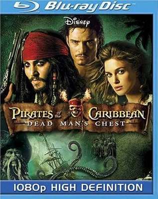 Pirates Of The Caribbean 2 - Dead Man's Chest (English, Italian, German, Blu-ray disc)