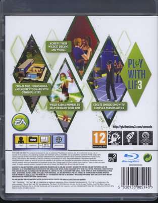 The Sims 3 (PlayStation 3, DVD-ROM)