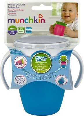 Munchkin 360 Miracle Training Cup (Spoutless | Supplied colour may vary)